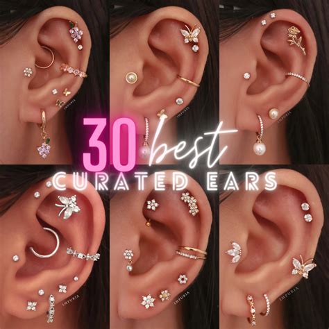30 Cool And Unique Ear Piercing Ideas To Try In 2022 Impuria Ear Piercing Jewelry