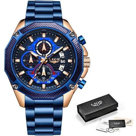 There are many luxury watch brands but through history, only some of them have earned and were able to maintain their elite rank among luxury watches. Reloj LIGE 2020 New Fashion Mens Watches with Stainless ...