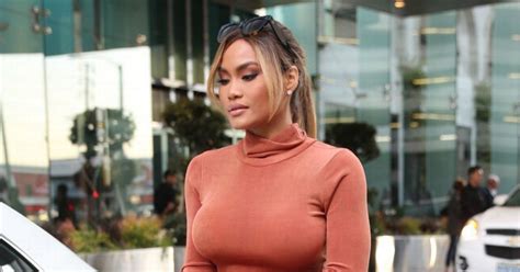 Jason Derulos Girlfriend Daphne Joy Shows Off Her Unreal Curves In Tight Fitting Orange