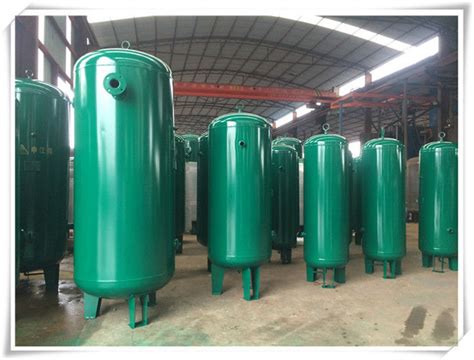 Industrial Screw Type Compressed Air Storage Tank 200 Gallon Air