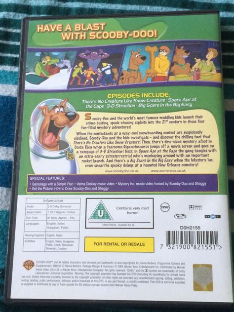 Scooby Doo Dvd Ebay