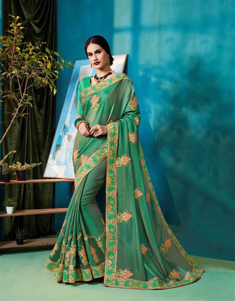 Party Wear Indian Wedding Designer Saree 9304 Saree Designs
