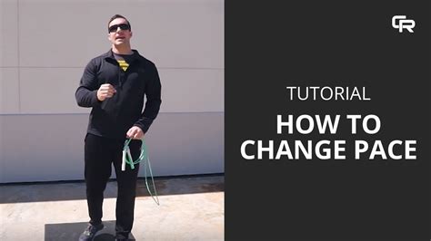 How To Change Pace Jump Rope Tutorial From Crossrope Youtube