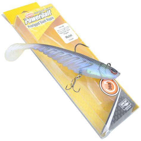 Berkley Powerbait Giant Ripple Shad Lure 16cm Or 20cm Rigged