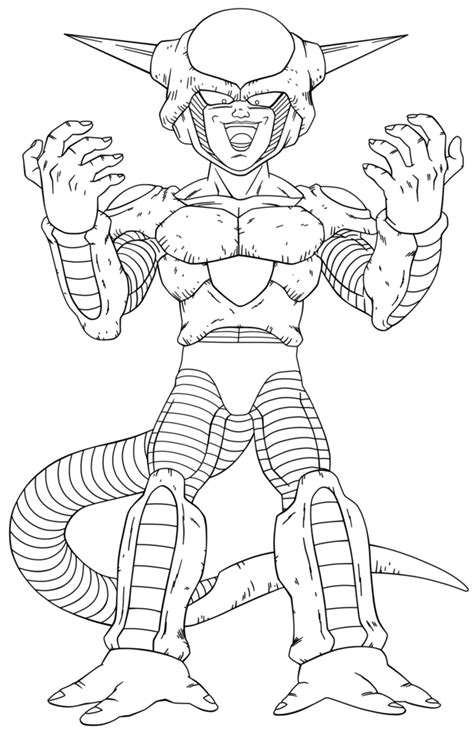 You could also print the image using the print button above the image. Frieza Drawing at GetDrawings | Free download