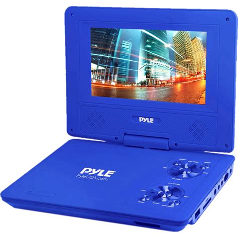 Pyle Home 9 Portable Dvd Player Blue Pdv91bl Bandh