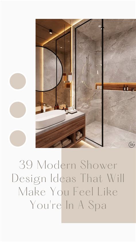 39 Stunning Modern Shower Ideas You Need To Consider Modern Shower