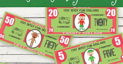 Free Printable Christmas Play Money Printable Templates