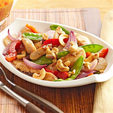 Add the chicken and the marinade and stir fry for 1 minute. Disbetic Stirfry / Chickpea Tofu Stir Fry With Spinach ...