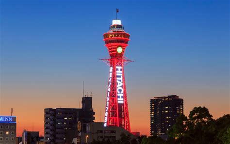 大阪塔 (zh) antiga torre de telecomunicacions d'osaka, japó (ca); Tsutenkaku Tower - Osaka, #Japan -Japan Travel (With ...