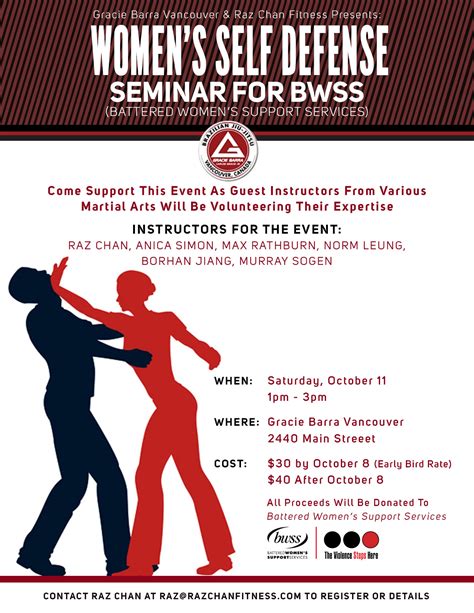 Womens Self Defense Seminar For Bwss Bwss
