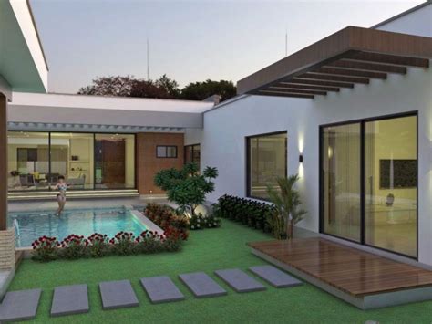 Ao se planejar a execução de uma obra é mais do que importante calcular o tamanho e os materiais que serão usados em todas as etapas do processo. Diseño casa de campo "la colina" | Planos de casa ...