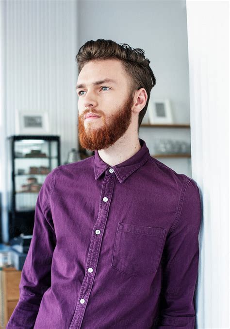 «Portrait Of A Modern Young Man.» del colaborador de Stocksy «W2