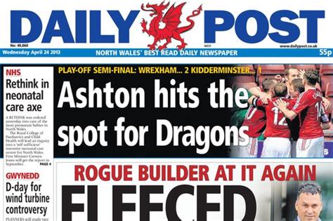Inside Your Daily Post Today North Wales Live