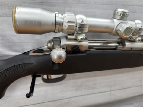 Very Nice Savage Model 16 Chambered In 204 Ruger With Matching Scope