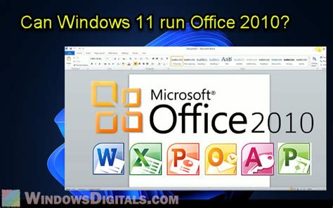 Windows11 Microsoft Office 2010 Wifi