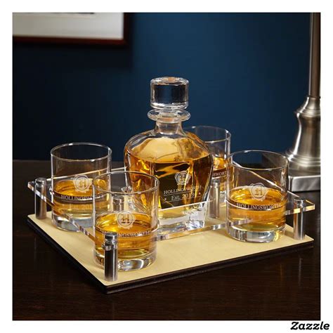 All of our pastries, empanadas, breads and desserts are made fresh daily. Glass Serving Set with Wax Seal Whiskey Decanter | Zazzle ...