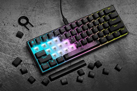 Corsair Launches K65 Rgb Mini 60 Mechanical Gaming Keyboard