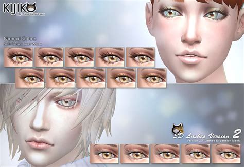 Kijiko Eyelashes Skin Detail Adding Realism To Your Sims 4 Game