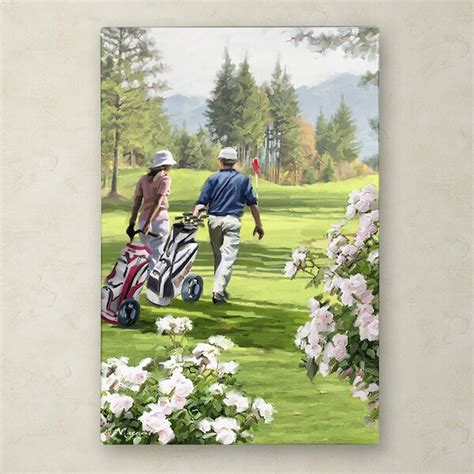 Trademark Art The Macneil Studio Golfers By The Macneil Studio Print