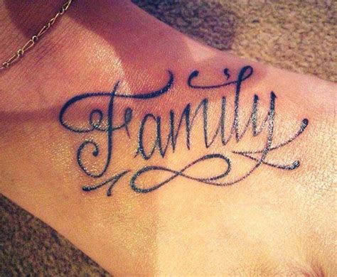 Family forearm infinity tattoo designs. Family forever | Family tattoos, Family first tattoo, Foot tattoos