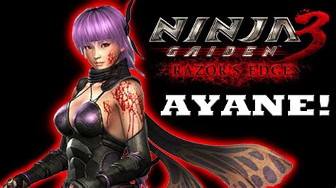 ninja gaiden 3 razor s edge ayane gameplay mission paris france [hd] youtube