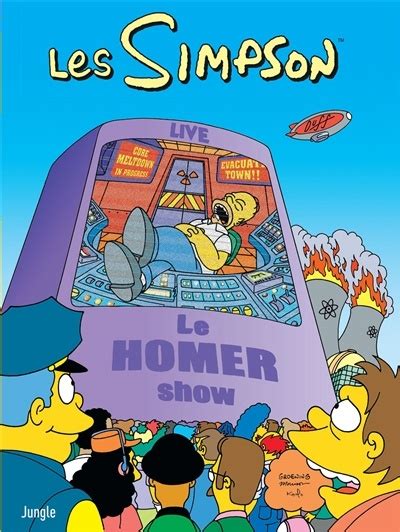Les Simpson T38 Le Homer Show Par Matt Groening Bande Dessinée Jeunesse Leslibrairesca