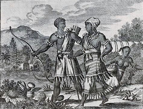 Native Peoples In North America 16c And 17c Europeans Depict Native