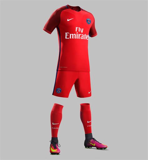 Paris Saint Germain 16 17 Away Kit Released Footy Headlines