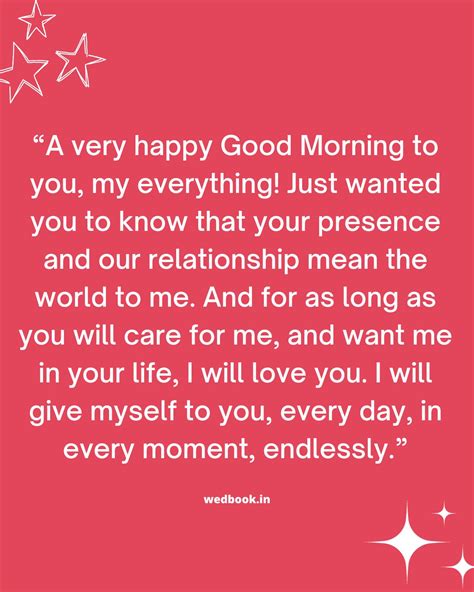 151 Good Morning Paragraphs For Him || Cute & Heart-Touching - Wedbook