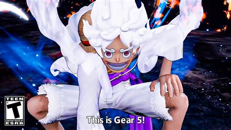 One Piece Pirate Warriors 4 New Gear 5 Luffy Gameplay Youtube