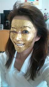 24k Gold Foil Mask