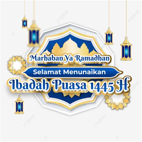 Tarjeta De Felicitación De Ramadhan 2024 Y Ayuno 1445 H Png Dibujos