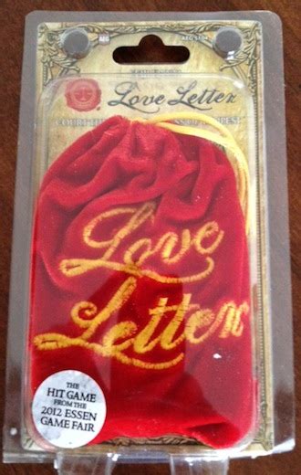 Love Letter Review Board Game Reviews By Josh