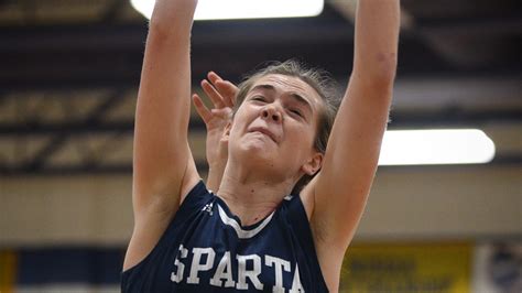 Sparta Nj Girls Basketball Defeats Pope John With Brynn Mccurry Strong Game