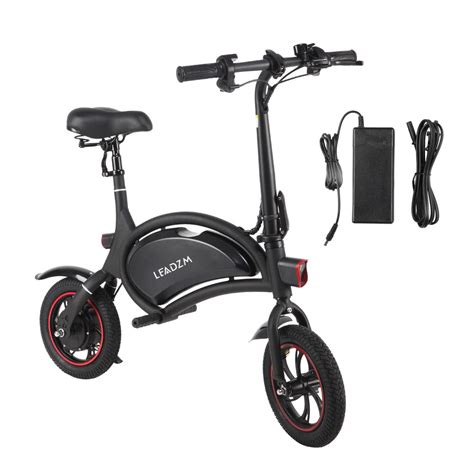 Buy Leadzm Electric Bike For Adults 12 Ebike Folding Electric Bicycle