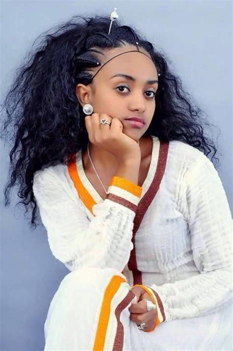 Beautiful Ethiopian In Africa~ ♔ Hairstylesinafrica Ethiopian Beauty African Hairstyles