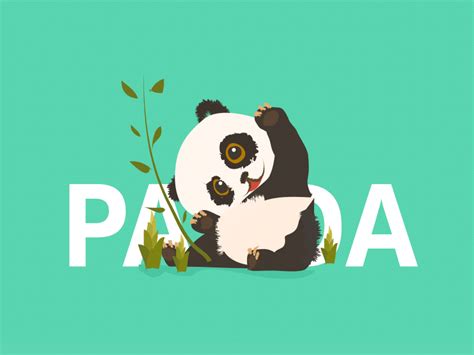 Panda By Ruij For Uigreaty On Dribbble