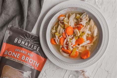 Chicken Soup Keto And Low Carb With Bone Broth