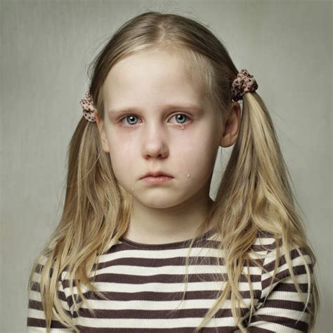 Royalty Free Tear Crying Little Girls Human Eye Pictures Images And