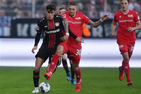 Bayern munich, led by forward robert lewandowski, faces union berlin a bundesliga match at the allianz arena in munich, germany, on saturday bayern's thomas mueller shouts out and celebrates after the end of the german bundesliga soccer match between rb leipzig and bayern munich, in. Bayer Leverkusen vs Union Berlin Free Betting Tips - Free ...