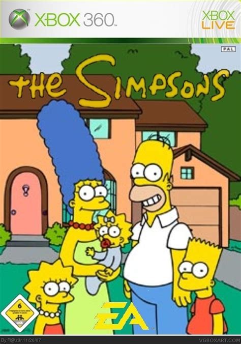 The Simpsons Game Xbox 360 Game Jjpoliz