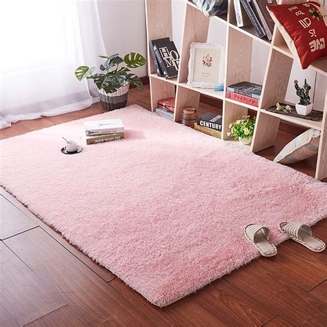 Area rugs for bedrooms pictures. Fluffy Bedroom Area Rugs 4' x 5.3' Shaggy Rug for Girls 4 ...