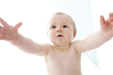Baby With Arms Outstretched Photograph By Ruth Jenkinson