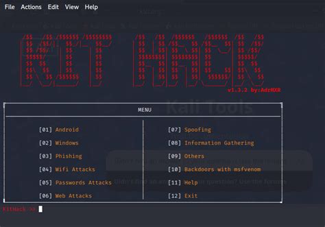 Kithack Hacking Tools Pack In Kali Linux Javatpoint