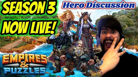Updated empires and puzzles heroes database, with summon simulator, compare, search and find every hero in the game; Season 3 Now Live | Empires and Puzzles Valhalla Open ...
