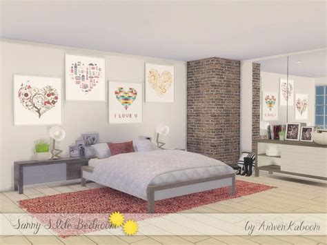 Sims 4 CC's - The Best: Bedroom by ArwenKaboom | Sims 4 CC ...