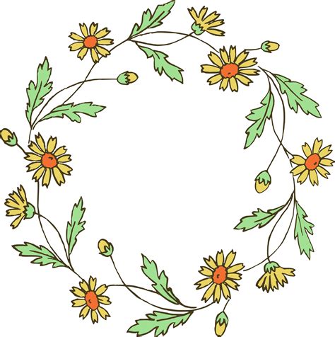 Flower Garland Clipart Free Download On Clipartmag