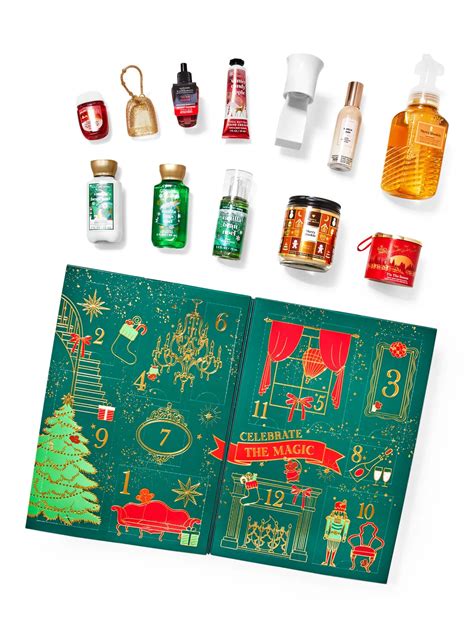 Bath And Body Works 12 Day Advent Calendar 2022 Contents Reveal