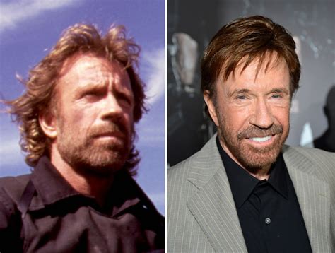 Actors Of The S Then And Now Chuck Norris Celebrities Then And Now Actors